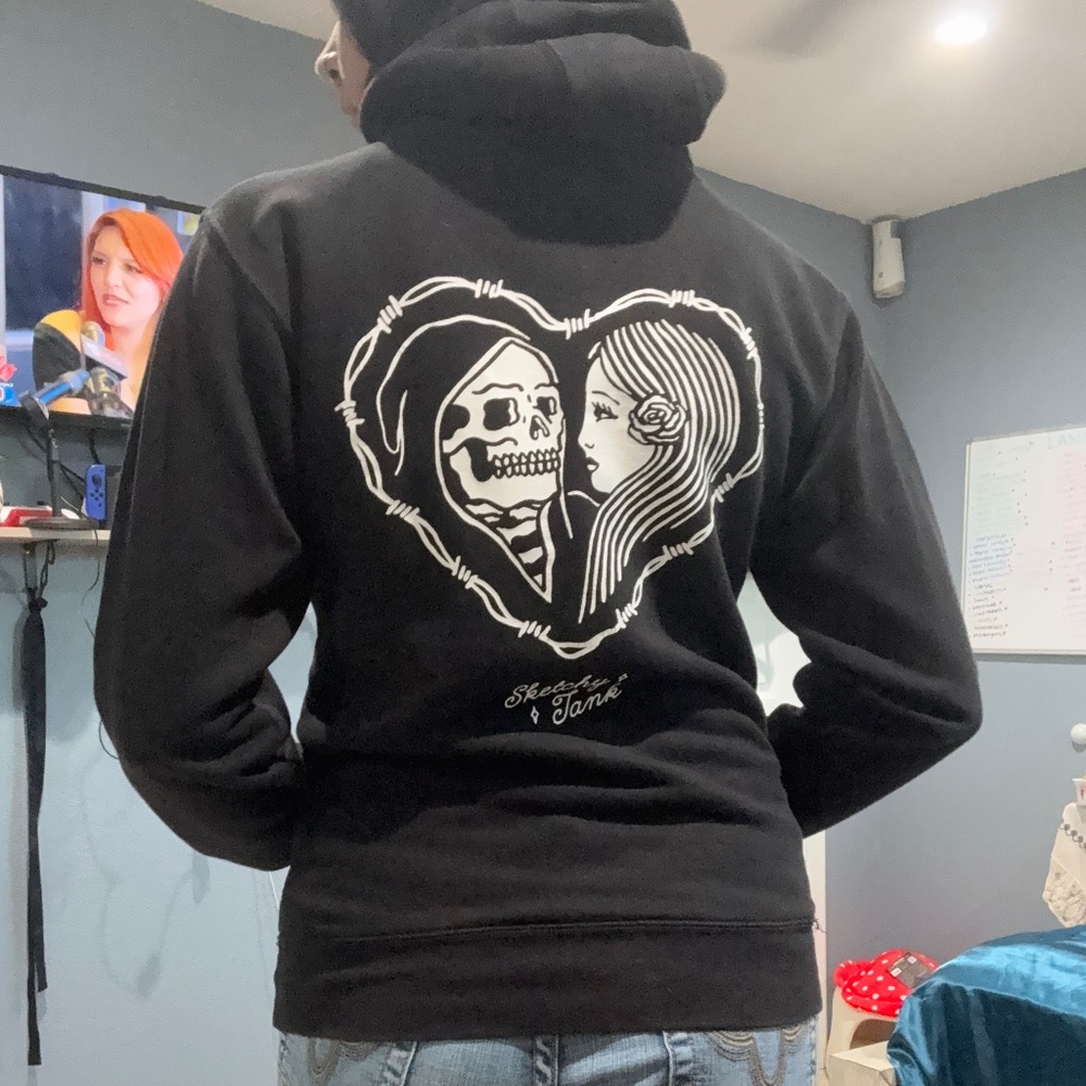 Sketchy Tank Hoodie
